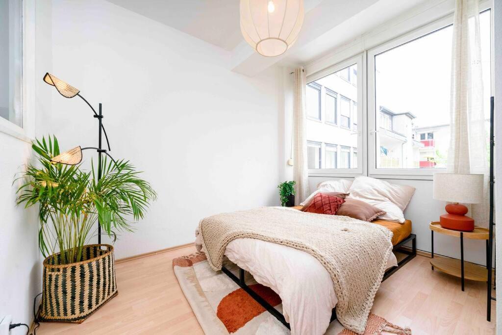 Comfy Apartment Heart Of City Airport Mannheim Exterior foto